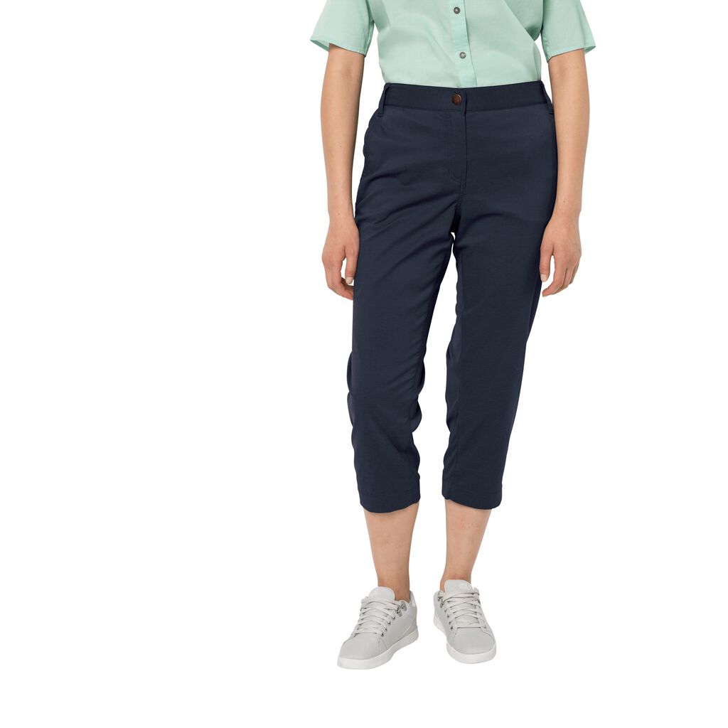 Jack Wolfskin SENEGAL Pantalons Femme Bleu Marine Bleu - IGVHOBQ-74